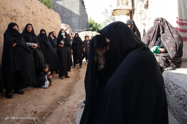 آیین علم‌گردانی روز سوم محرم - انجدان اراک