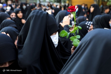 تشییع پیکر شهدای تازه تفحص شده مدافع حرم - مشهد مقدس