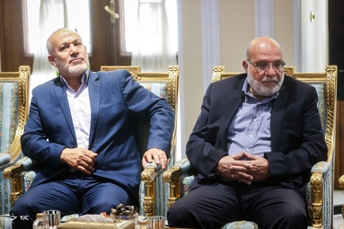 دیدار دبیرکل جنبش جهاد اسلامی فلسطین با رئیس مجلس