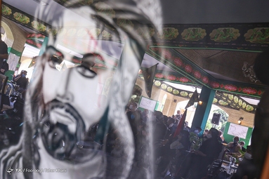 مراسم عزاداری حضرت اباعبدالله الحسین (ع) - آسایشگاه کهریزک تهران