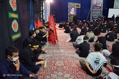 عزاداری نوجوانان کرمانی در همایش احلی من العسل - کرمان