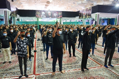 عزاداری نوجوانان کرمانی در همایش احلی من العسل - کرمان