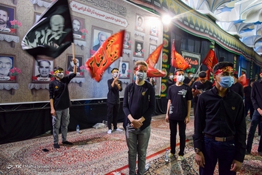 عزاداری نوجوانان کرمانی در همایش احلی من العسل - کرمان