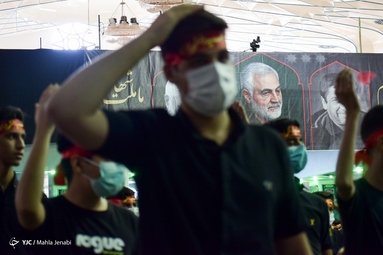 عزاداری نوجوانان کرمانی در همایش احلی من العسل - کرمان
