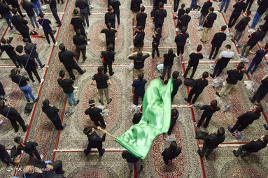 عزاداری نوجوانان کرمانی در همایش احلی من العسل - کرمان