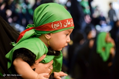 آیین شیرخوارگان حسینی -  کرمان