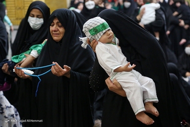 همایش شیرخوارگان حسینی - آستان امامزادگان سید جعفر و حمیده خاتون (ع)