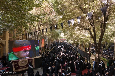 آیین شیرخوارگان حسینی - چهارباغ اصفهان