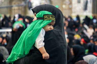 آیین شیرخوارگان حسینی - حرم مطهر رضوی