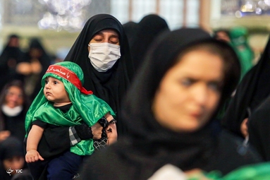 آیین شیرخوارگان حسینی - حرم مطهر رضوی