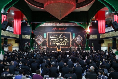 عزاداری شب هشتم محرم – حسینبه اعظم زنجان