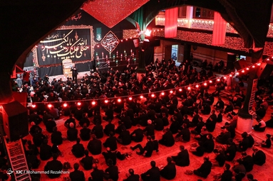 عزاداری شب هشتم محرم – حسینبه اعظم زنجان