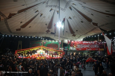 آئین سنتی مشعل گردانی عراقی های مقیم تهران- دولت آباد