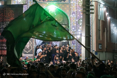 آئین سنتی مشعل گردانی عراقی های مقیم تهران- دولت آباد