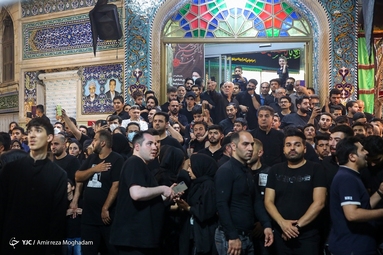 آئین سنتی مشعل گردانی عراقی های مقیم تهران- دولت آباد