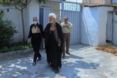مراسم عزاداری حضرت اباعبدالله الحسین (ع) در روستای جهان نما با ساده ترین امکانات برگزار می شود - گلستان