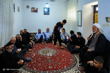 مراسم عزاداری حضرت اباعبدالله الحسین (ع) در روستای جهان نما با ساده ترین امکانات برگزار می شود - گلستان