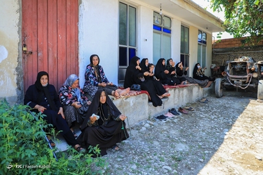 مراسم عزاداری حضرت اباعبدالله الحسین (ع) در روستای جهان نما با ساده ترین امکانات برگزار می شود - گلستان