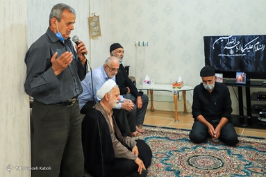 مراسم عزاداری حضرت اباعبدالله الحسین (ع) در روستای جهان نما با ساده ترین امکانات برگزار می شود - گلستان