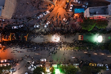 کاروان عظیم نمادین کربلا در خمینی شهر - اصفهان