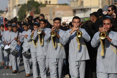 کاروان عظیم نمادین کربلا در خمینی شهر - اصفهان