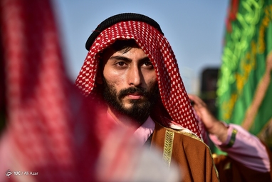 کاروان عظیم نمادین کربلا در خمینی شهر - اصفهان