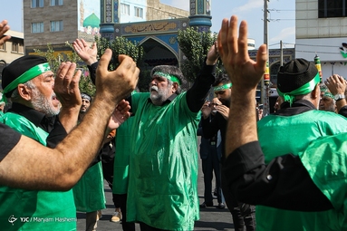 مراسم عزاداری ظهر تاسوعای حسینی (ع) -  کرج