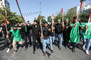 مراسم عزاداری ظهر تاسوعای حسینی (ع) -  کرج