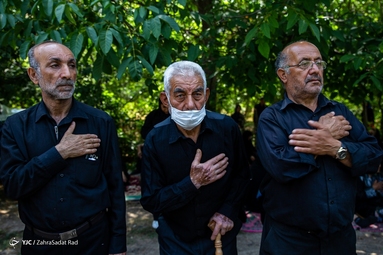 مراسم عزاداری ظهر تاسوعای حسینی (ع) - روستای اسبو خلخال