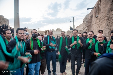 مراسم عزاداری سنتی «زار و خاک» - روستای قورتان‎