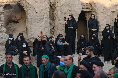 مراسم عزاداری سنتی «زار و خاک» - روستای قورتان‎