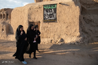 مراسم عزاداری سنتی «زار و خاک» - روستای قورتان‎