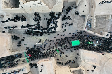مراسم عزاداری سنتی «زار و خاک» - روستای قورتان‎