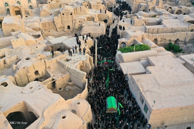 مراسم عزاداری سنتی «زار و خاک» - روستای قورتان‎