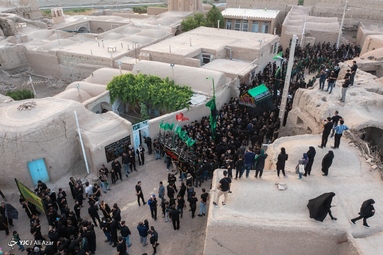 مراسم عزاداری سنتی «زار و خاک» - روستای قورتان‎