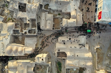 مراسم عزاداری سنتی «زار و خاک» - روستای قورتان‎