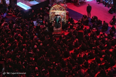 مراسم عزاداری شب عاشورای حسینی (ع)  - امامزاده صالح (ع)