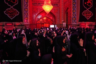 مراسم عزاداری شب عاشورای حسینی (ع)  - امامزاده صالح (ع)