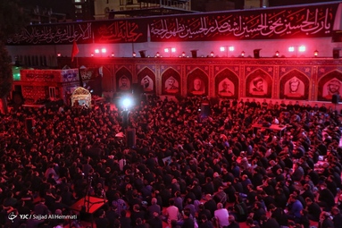 مراسم عزاداری شب عاشورای حسینی (ع)  - امامزاده صالح (ع)