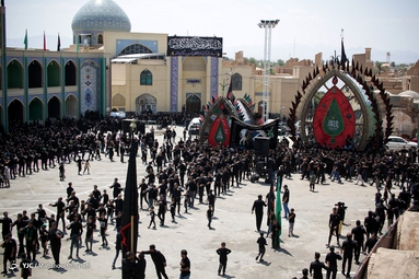 مراسم عزاداری ظهر عاشورای حسینی (ع) - اردکان یزد