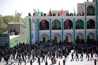 مراسم عزاداری ظهر عاشورای حسینی (ع) - اردکان یزد