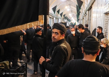مراسم عزاداری عاشورای حسینی (ع) - بازار تبریز