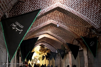 مراسم عزاداری عاشورای حسینی (ع) - بازار تبریز