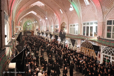 مراسم عزاداری عاشورای حسینی (ع) - بازار تبریز