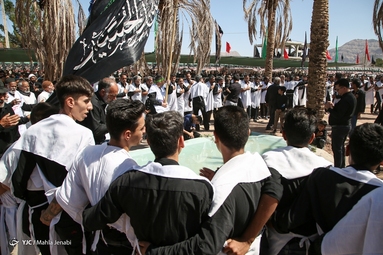 مراسم عزاداری ظهر روز عاشورا - زنگی آباد کرمان