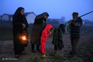مراسم عزاداری عاشورای حسینی در دهکده ییلاقی جهان نما - استان گلستان