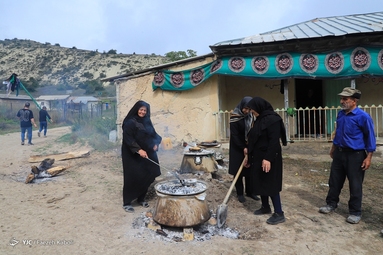 مراسم عزاداری عاشورای حسینی در دهکده ییلاقی جهان نما - استان گلستان