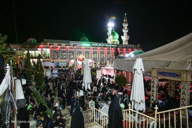 مراسم عزاداری شام غریبان شهدای دشت کربلا - گلزار شهدای کرمان