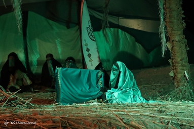 نمایش آیینی شب غریبانه