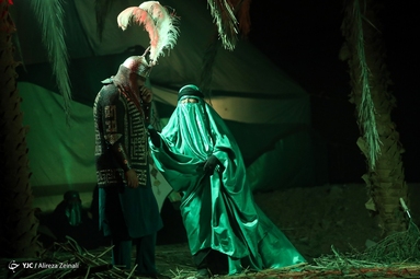 نمایش آیینی شب غریبانه
